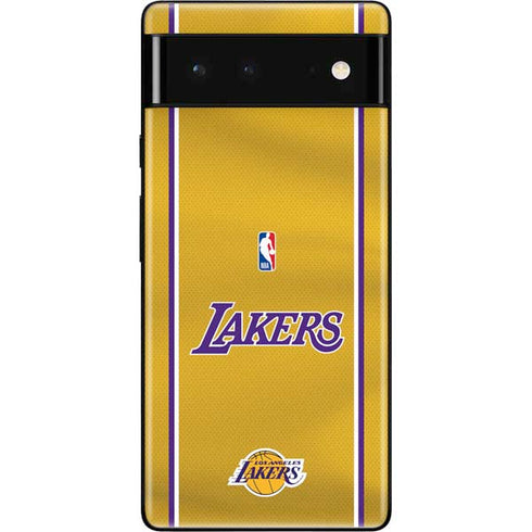 NBA Los Angeles Lakers Jersey Google Pixel 6 Skin